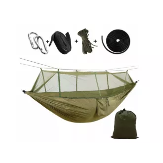 Hänge-Campingnetz 260x140 cm, für eine Person, belastbar bis 190 kg
