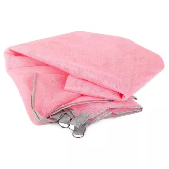 Stranddecke 200x200, rosa