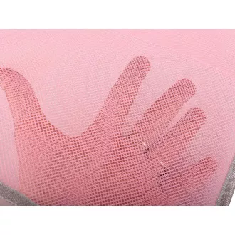 Stranddecke 200x200, rosa