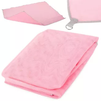 Stranddecke 200x200, rosa