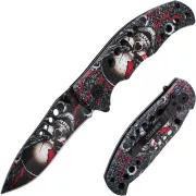 Klappbares taktisches Messer SKULL 20 cm
