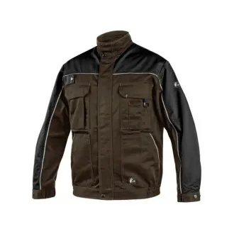 Bluse CXS ORION OTAKAR, Herren, braun-schwarz, Größe Bluse CXS ORION OTAKAR, Herren, braun-schwarz, Größe