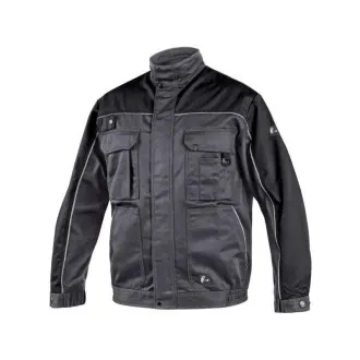 Bluse CXS ORION OTAKAR, Winter, Herren, grau-schwarz, Größe