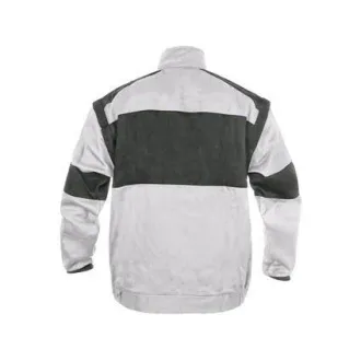Bluse CXS LUXY EDA, Herren, weiß-grau, Größe