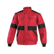 Bluse CXS LUXY EDA, Herren, rot-schwarz, Gr