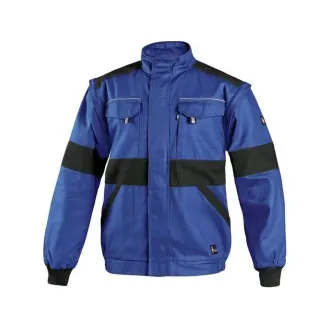 Bluse CXS LUXY EDA, Herren, blau-schwarz, Größe