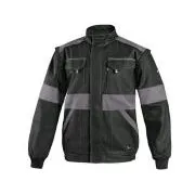 Bluse CXS LUXY EDA, Herren, schwarz-grau, Gr