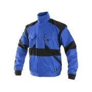 Bluse CXS LUXY EDA, verlängert, Herren, blau-schwarz, Größe
