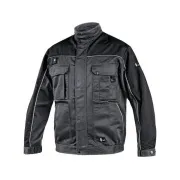 Bluse CXS ORION OTAKAR, verkürzte Variante 170-176cm, Herren, grau-schwarz, Größe
