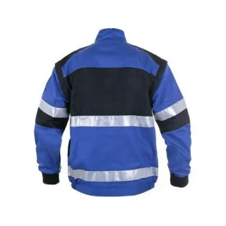 Bluse CXS LUXY BRIGHT, Herren, blau-schwarz, Größe
