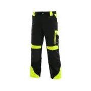 Taillenhose CXS SIRIUS BRIGHTON, Winter, Herren, schwarz-gelb, Gr.