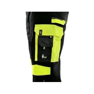Taillenhose CXS SIRIUS BRIGHTON, Winter, Herren, schwarz-gelb, Größe Taillenhose CXS SIRIUS BRIGHTON, Winter, Herren, schwarz-gelb, Größe
