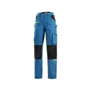 CXS STRETCH Hose, Damen, mittelblau - schwarz, Größe