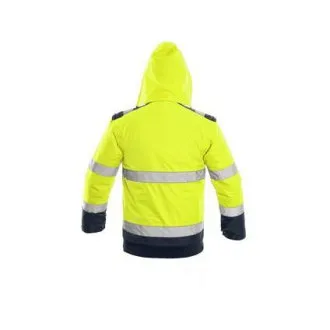 Jacke LUTON, Warnung, gelb-blau, Größe Jacke LUTON, Warnung, gelb-blau, Größe