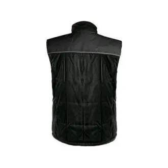 Herren Winterweste SEATTLE, schwarz-grau, Größe Herren Winterweste SEATTLE, schwarz-grau, Größe