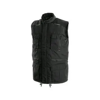 Herren Winterweste OHIO, schwarz, Größe Herren Winterweste OHIO, schwarz, Größe
