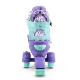 Kinder-Rollschuhe Cariboo Step One, lila und mint Kinder-Rollschuhe Cariboo Step One, lila und mint