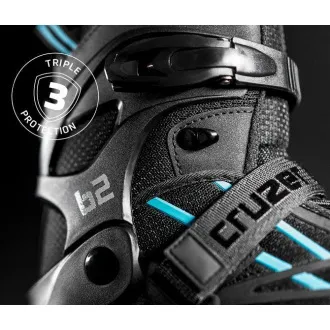 Rollschuhe Movino Cruzer B2, Blau