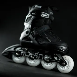 Movino Cruzer B3 LED Rollschuhe - schwarz