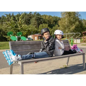 Rollschuhe 4in1 Enero KIDS - blau und weiß Rollschuhe 4in1 Enero KIDS - blau und weiß
