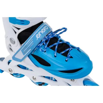 Rollschuhe 4in1 Enero KIDS - blau und weiß