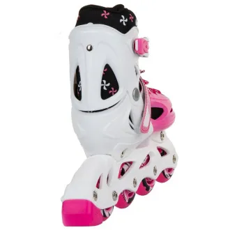 Rollschuhe 4in1 Enero KIDS - rosa und weiß Rollschuhe 4in1 Enero KIDS - rosa und weiß