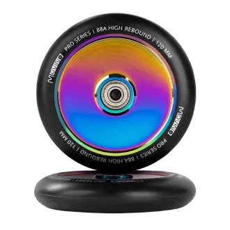 MOVINO Ersatzräder für Freestyle Scooter 120mm, Aluminium, Kraken 2 Stück