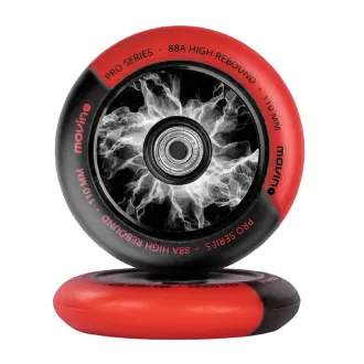 Ersatzräder für Freestyle-Scooter MOVINO Maniac, 110 mm, Nylon, 2 Stück