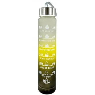 Motivations-Sportflasche 3in1, 2000 ml   900 ml   300 ml