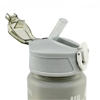 Motivations-Sportflasche 3in1, 2000 ml   900 ml   300 ml