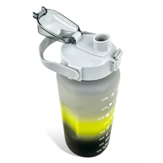 Motivations-Sportflasche 3in1, 2000 ml   900 ml   300 ml