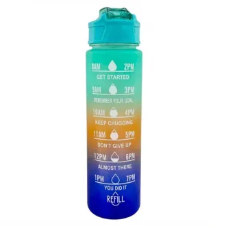 Motivations-Sportflasche 3in1, 2000 ml 900 ml 300 ml Motivations-Sportflasche 3in1, 2000 ml 900 ml 300 ml