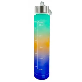 Motivations-Sportflasche 3in1, 2000 ml   900 ml   300 ml