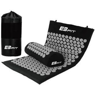 Akupressur PREMIUM Übungsmatte mit Kissen 67x42x2 cm Akupressur PREMIUM Übungsmatte mit Kissen 67x42x2 cm
