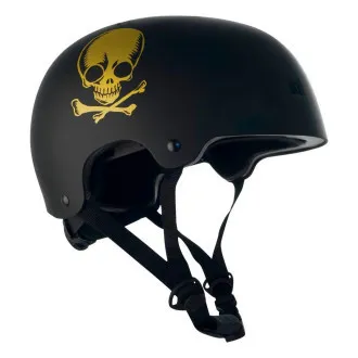 Freestyle Helm NKX Brain Saver, SchwarzGold