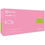 NITRYLEX PINK - Nitrilhandschuhe (puderfrei) rosa, 100 Stück