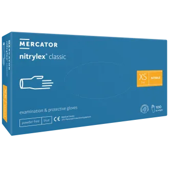 NITRYLEX CLASSIC - Nitrilhandschuhe (puderfrei) blau, unsteril - 100 Stück NITRYLEX CLASSIC - Nitrilhandschuhe (puderfrei) blau, unsteril - 100 Stück