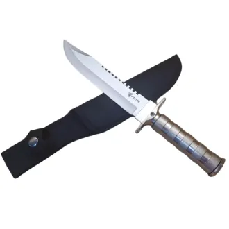 Taktisches Messer MILITARY FINKA SURVIVAL 35 cm schwarz/silber Taktisches Messer MILITARY FINKA SURVIVAL 35 cm schwarz/silber
