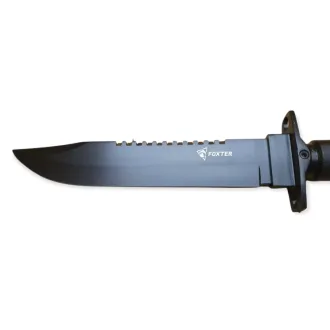 Taktisches Messer MILITARY FINKA SURVIVAL 35 cm schwarz/silber Taktisches Messer MILITARY FINKA SURVIVAL 35 cm schwarz/silber
