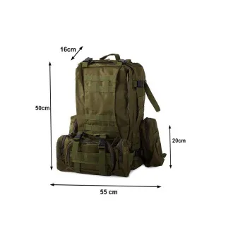 Lynx Tarnrucksack, militärisches Tarnmuster - 48,5 l