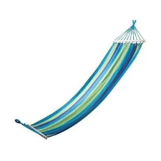 Hängematte aus Baumwolle 270x80cm, für eine Person, Tragkraft 130kg Hängematte aus Baumwolle 270x80cm, für eine Person, Tragkraft 130kg