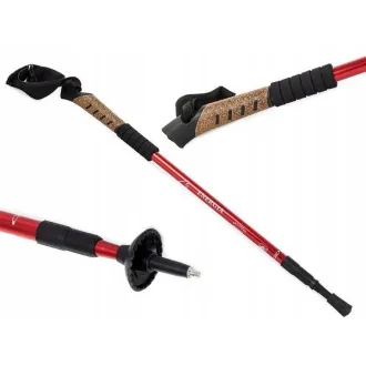 Nordic-Walking-Trekkingstöcke mit Korkgriff, 135 cm, 2 Stück Nordic-Walking-Trekkingstöcke mit Korkgriff, 135 cm, 2 Stück
