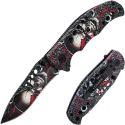 Klappbares taktisches Messer SKULL 20 cm
