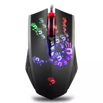A4Tech BLOODY A60A Maus kabelgebunden, schwarz, 6200DPI A4Tech BLOODY A60A Maus kabelgebunden, schwarz, 6200DPI