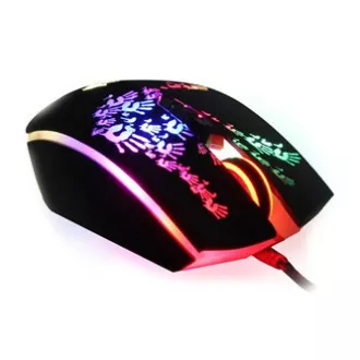 A4Tech BLOODY A60A Maus kabelgebunden, schwarz, 6200DPI A4Tech BLOODY A60A Maus kabelgebunden, schwarz, 6200DPI