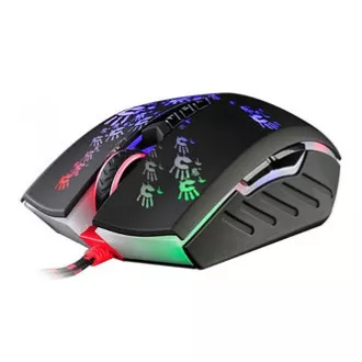 A4Tech BLOODY A60A Maus kabelgebunden, schwarz, 6200DPI A4Tech BLOODY A60A Maus kabelgebunden, schwarz, 6200DPI