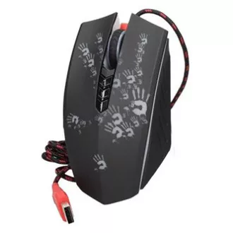 A4Tech BLOODY A60A Maus kabelgebunden, schwarz, 6200DPI A4Tech BLOODY A60A Maus kabelgebunden, schwarz, 6200DPI