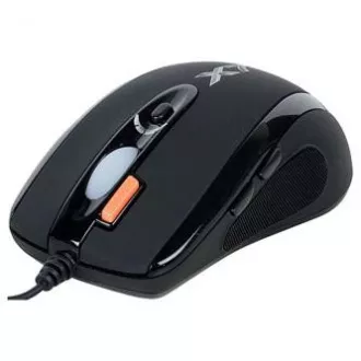 A4Tech X-710BK Maus kabelgebunden, schwarz, 2000DPI