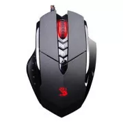 A4Tech Bloody V7 Maus kabelgebunden, schwarz, 3200DPI