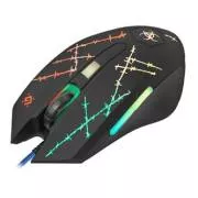 Maus kabelgebunden, Defender Forced GM-020L, schwarz, optisch, 3200DPI
